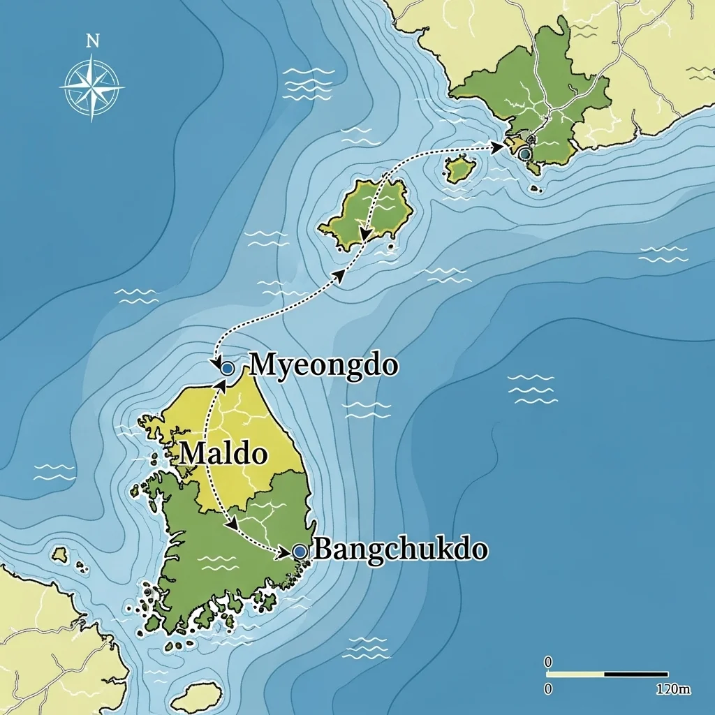 섬잇길 코스 한눈에 보기