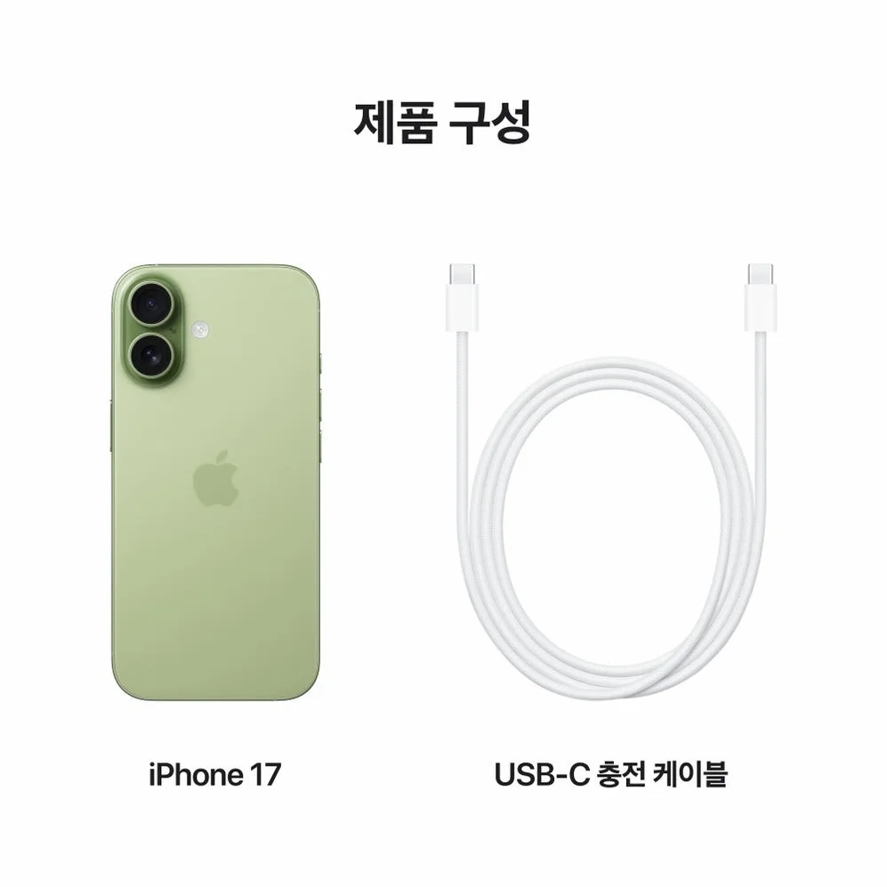 애플 아이폰 17 자급제 512GB, 세이지 상세 이미지 2