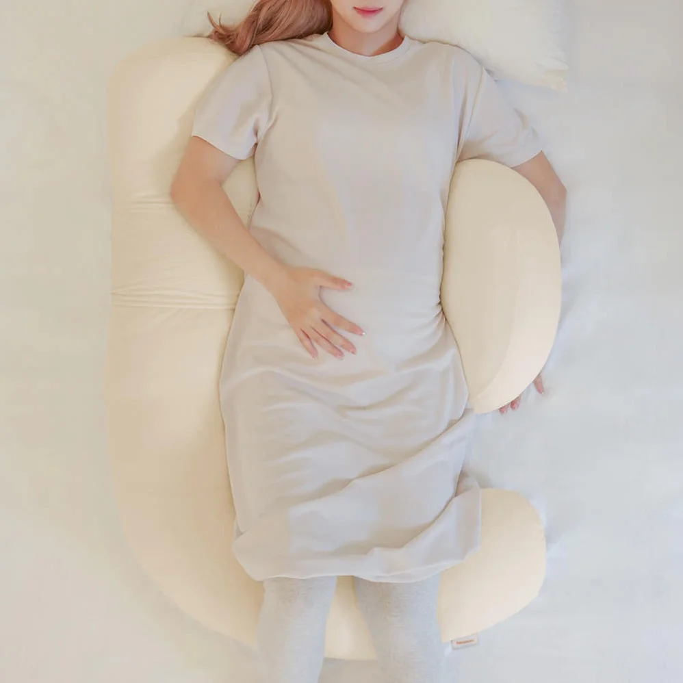 바르맘 임산부 바디필로우 F자 베개 임신 축하 선물 바디필로 시기 상세 이미지 4