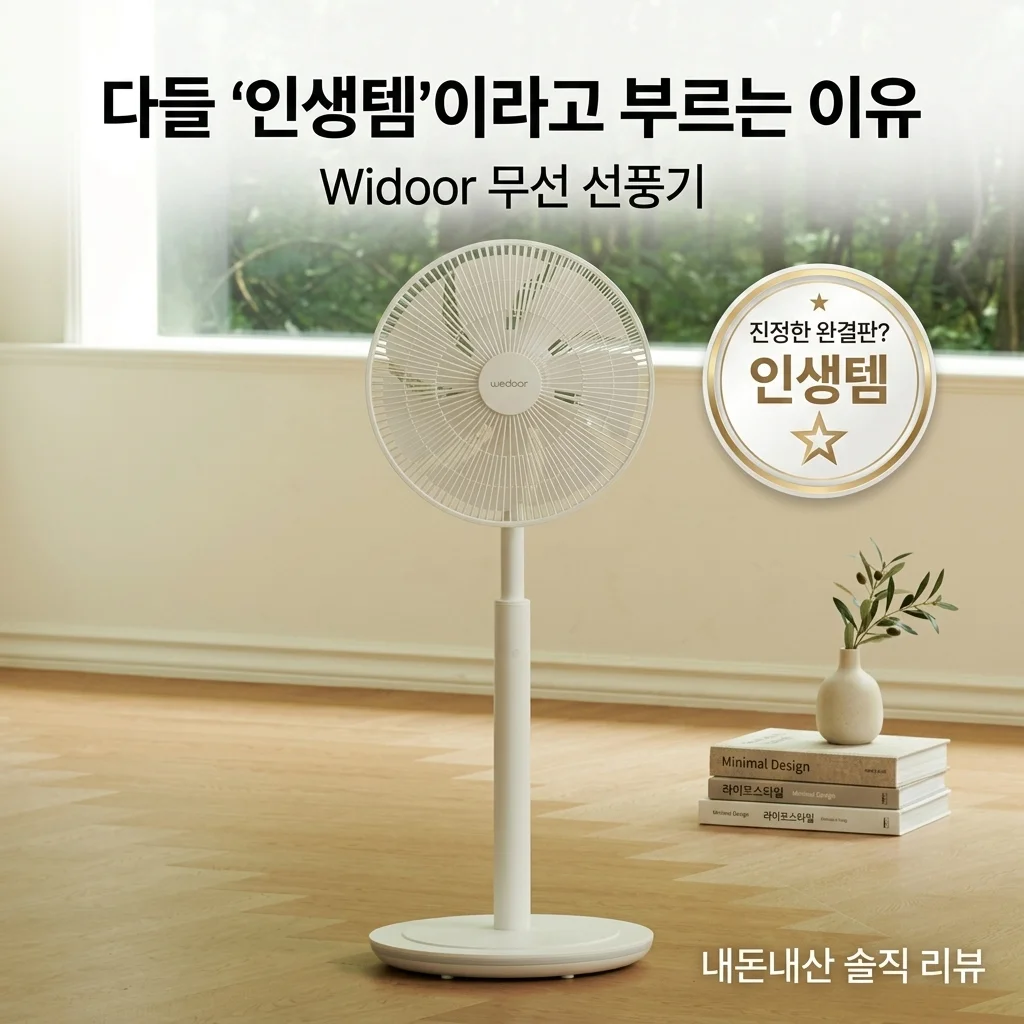 위도어 무선 선풍기, 왜 다들 인생템이라 부를까? 내돈내산 솔직후기