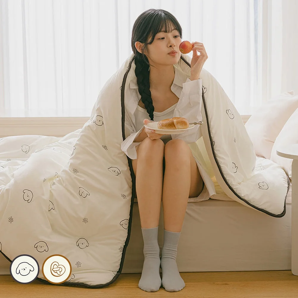[네이버단독] 바자르 폼포밍 소프트워싱 먼지없는 사계절 차렵이불 SS 상세 이미지 6