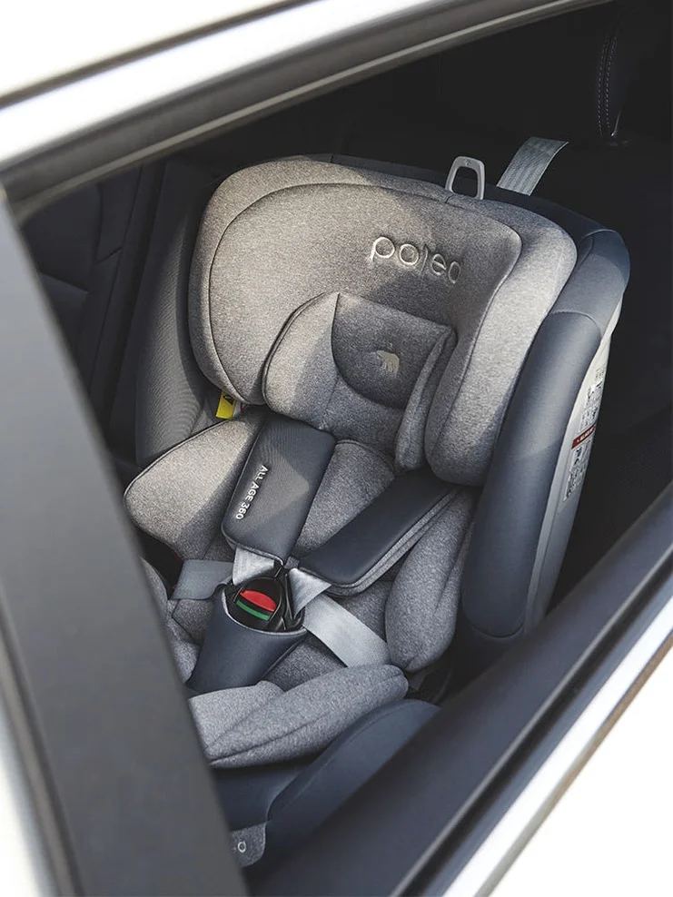 폴레드 올에이지 360 회전형 신생아 유아 아기 전연령 카시트 ISOFIX&락킹벨트 상세 이미지 2
