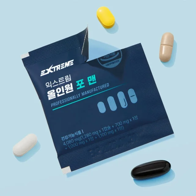 익스트림 남성 올인원 영양제 멀티 종합 비타민 멀티팩 포맨 30포, 1개 상세 이미지 7