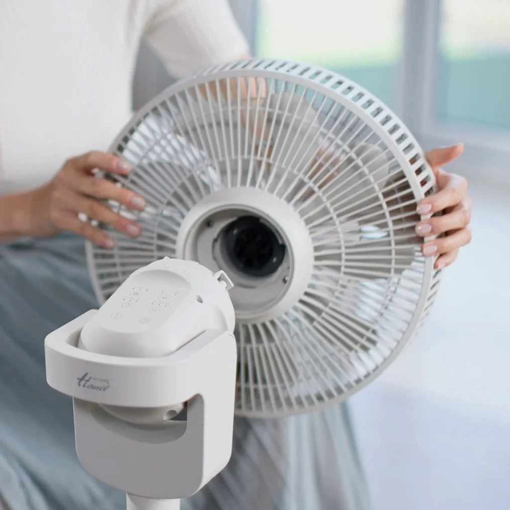 한일 무소음선풍기 BLDC 리모컨 가정용 아기바람 워셔블 통세척 선풍기 화이트 신제품 상세 이미지 3