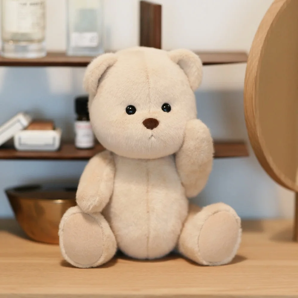 테디테일즈 레나베어 단모 M 30cm 곰 돌이 애착 인형 상세 이미지 2